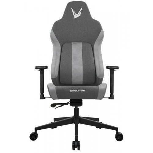 Игровое кресло Formula V Line Viron Fabric (4711401663119) Light Grey купить в Украине | Telemart фото
