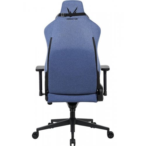 Игровое кресло Formula V Line Viron Boost Fabric (4711401665571) Navy Blue купить в Украине | Telemart фото