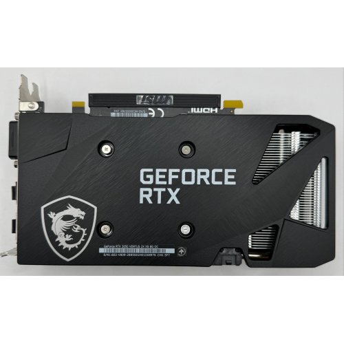 Видеокарта MSI GeForce RTX 3050 VENTUS 2X XS OC 8192MB (RTX 3050 VENTUS 2X XS 8G OC) (Восстановлено продавцом, 902400) купить в Украине | Telemart фото