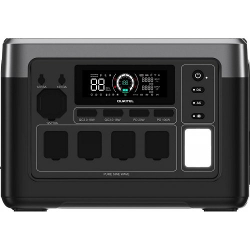 Уценка зарядная станция OUKITEL P1000E Plus 1800W 1024Wh (Повреждена упаковка, 902402) купить в Украине | Telemart фото
