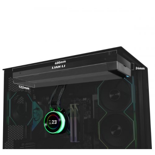 Готова СВО Lian Li HydroShift II LCD-C 360TL FLEX (G89.GHS2LCD36TFB.00) Black купити в Україні | Telemart фото