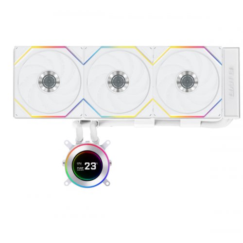 Готова СВО Lian Li HydroShift II LCD-C 360TL FLEX (G89.GHS2LCD36TFW.00) White купити в Україні | Telemart фото