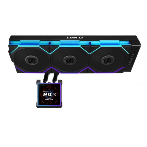 Готовая СВО Lian Li HydroShift II LCD-S 360TL FLEX (G89.GHS2LCDS36TFB.00) Black купить в Украине | Telemart фото