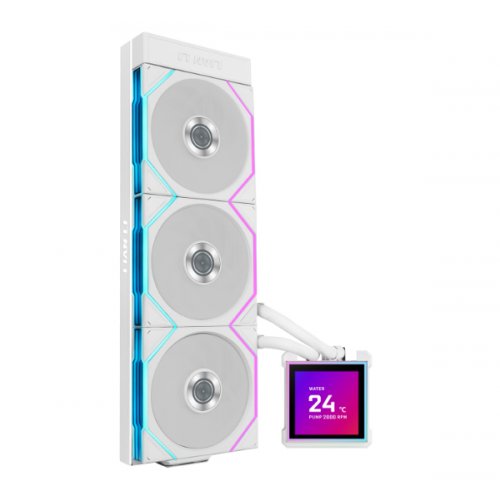 Готова СВО Lian Li HydroShift II LCD-S 360TL FLEX (G89.GHS2LCDS36TFW.00) White купити в Україні | Telemart фото