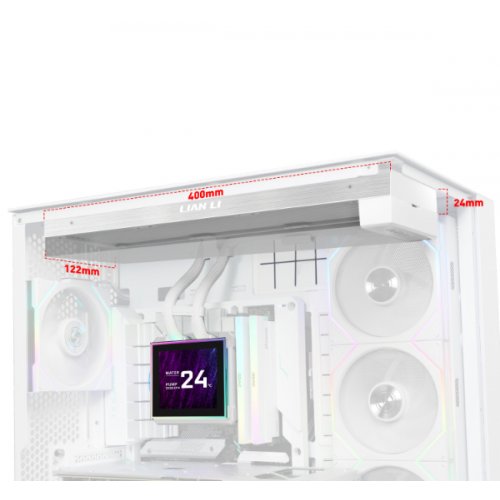 Готова СВО Lian Li HydroShift II LCD-S 360TL FLEX (G89.GHS2LCDS36TFW.00) White купити в Україні | Telemart фото