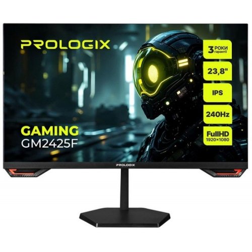 Монітор Prologix 23.8" Gaming GM2425F Black (Відновлено продавцем, 902457) купити в Україні | Telemart фото