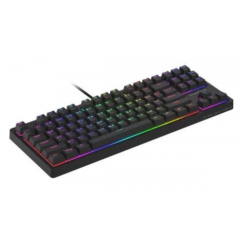 Клавиатура HATOR Rockfall 2 TKL Mecha Orange (HTK-520) Black (Восстановлено продавцом, 902458) купить в Украине | Telemart фото