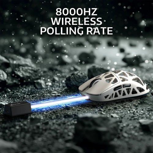 Миша Attack Shark R2 Magnesium Alloy 8K (AS-6972792470375-W) White (Відновлено продавцем, 902460) купити в Україні | Telemart фото