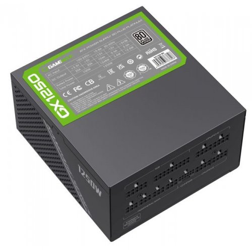 Блок питания GAMEMAX GX-1250 PRO 1250W PCIE5 (GX-1250 PRO BK) Black (Восстановлено продавцом, 902465) купить в Украине | Telemart фото