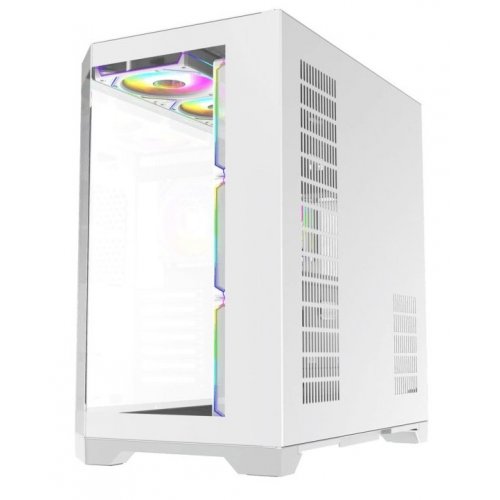 Корпус GAMEMAX HYPE-A Tempered Glass без БЖ White (Відновлено продавцем, 902468) купити в Україні | Telemart фото