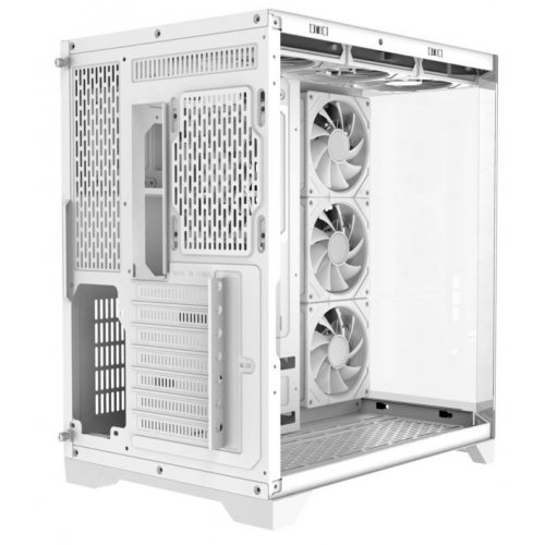 Корпус GAMEMAX HYPE-A Tempered Glass без БЖ White (Відновлено продавцем, 902468) купити в Україні | Telemart фото