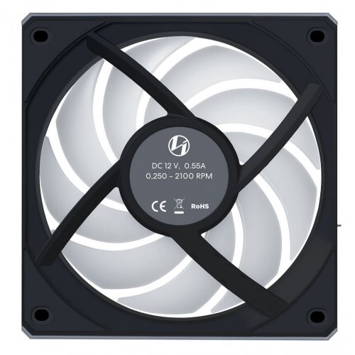 Набір кулерів для корпусу Lian Li Uni Fan CL Flex Wireless 120 3 in 1 Reverse (G9F.12RCL1F3B.00) Black купити в Україні | Telemart фото