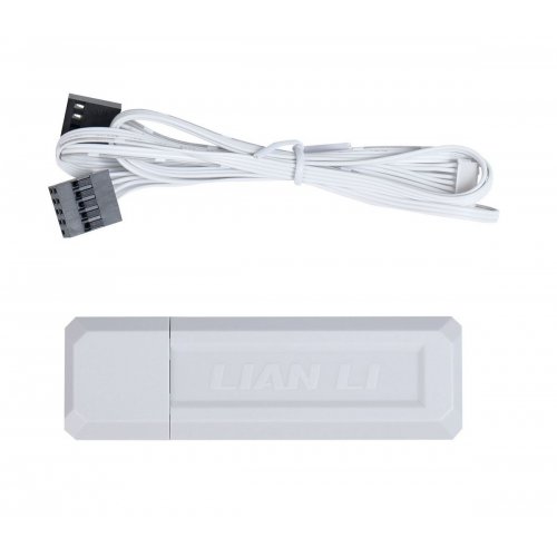 Набір кулерів для корпусу Lian Li Uni Fan CL Flex Wireless 120 3 in 1 Reverse (G9F.12RCL1F3W.00) White купити в Україні | Telemart фото