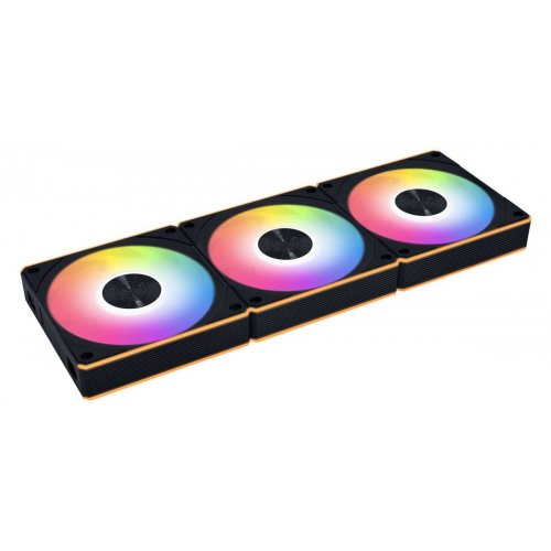 Набор кулеров для корпуса Lian Li Uni Fan CL Flex Wireless 120 3 in 1 (G9F.12CL1F3B.00) Black купить в Украине | Telemart фото