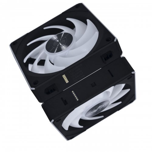 Набор кулеров для корпуса Lian Li Uni Fan CL Flex Wireless 120 3 in 1 (G9F.12CL1F3B.00) Black купить в Украине | Telemart фото