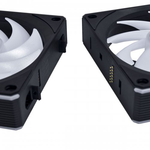 Набор кулеров для корпуса Lian Li Uni Fan CL Flex Wireless 120 3 in 1 (G9F.12CL1F3B.00) Black купить в Украине | Telemart фото