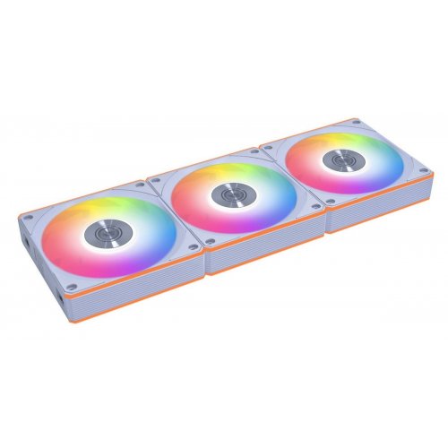 Набор кулеров для корпуса Lian Li Uni Fan CL Flex Wireless 120 3 in 1 (G9F.12CL1F3W.00) White купить в Украине | Telemart фото