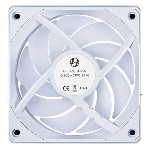 Набор кулеров для корпуса Lian Li Uni Fan CL Flex Wireless 120 3 in 1 (G9F.12CL1F3W.00) White купить в Украине | Telemart фото