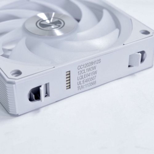 Набор кулеров для корпуса Lian Li Uni Fan CL Flex Wireless 120 3 in 1 (G9F.12CL1F3W.00) White купить в Украине | Telemart фото