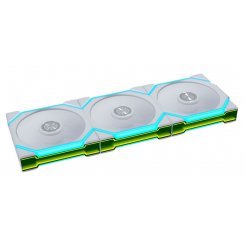 Набор кулеров для корпуса Lian Li Uni Fan SL Flex Wireless 120 3 in 1 Reverse (G9F.12RSL1F3W.00) White