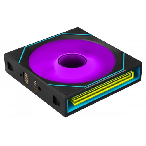 Кулер для корпуса Lian Li Uni Fan SL-INF Flex Wireless 120 Reverse (G9F.12RSLIN1F1B.00) Black купить в Украине | Telemart фото