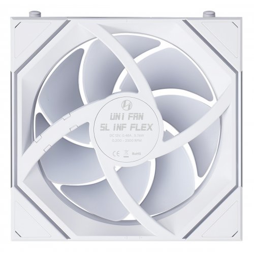 Кулер для корпуса Lian Li Uni Fan SL-INF Flex Wireless 120 (G9F.12SLIN1F1W.00) White купить в Украине | Telemart фото