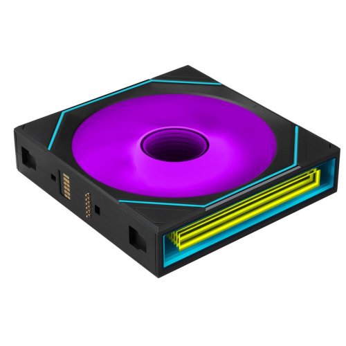Набор кулеров для корпуса Lian Li Uni Fan SL-INF Flex Wireless 120 3 in 1 Reverse (G9F.12RSLIN1F3B.00) Black купить в Украине | Telemart фото