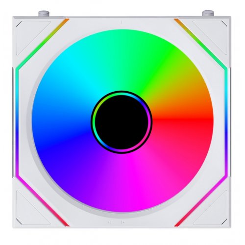 Набор кулеров для корпуса Lian Li Uni Fan SL-INF Flex Wireless 120 3 in 1 Reverse (G9F.12RSLIN1F3W.00) White купить в Украине | Telemart фото