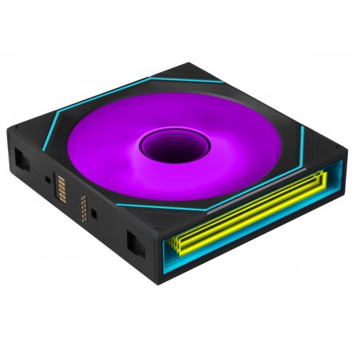 Набор кулеров для корпуса Lian Li Uni Fan SL-INF Flex Wireless 120 3 in 1 (G9F.12SLIN1F3B.00) Black купить в Украине | Telemart фото