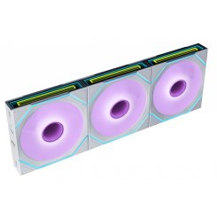 Набор кулеров для корпуса Lian Li Uni Fan SL-INF Flex Wireless 120 3 in 1 (G9F.12SLIN1F3W.00) White