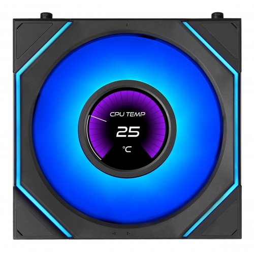 Кулер для корпуса Lian Li Uni Fan SL-INF LCD Flex Wireless 120 (G9F.12SLIND1F1B.00) Black купить в Украине | Telemart фото