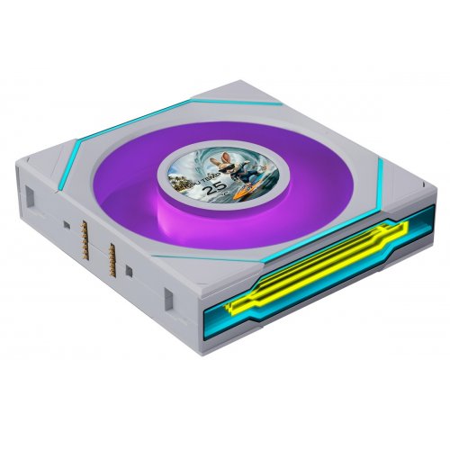 Набор кулеров для корпуса Lian Li Uni Fan SL-INF LCD Flex Wireless 120 3 in 1 Reverse (G9F.12RSLIND1F3W.00) White купить в Украине | Telemart фото