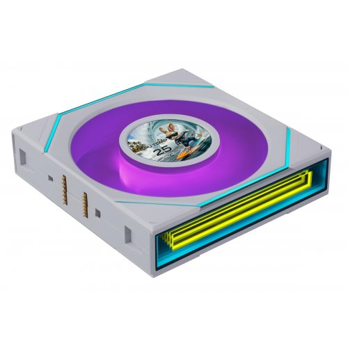 Набор кулеров для корпуса Lian Li Uni Fan SL-INF LCD Flex Wireless 120 3 in 1 Reverse (G9F.12RSLIND1F3W.00) White купить в Украине | Telemart фото