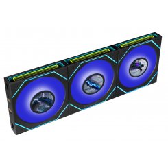 Набор кулеров для корпуса Lian Li Uni Fan SL-INF LCD Flex Wireless 120 3 in 1 (G9F.12SLIND1F3B.00) Black