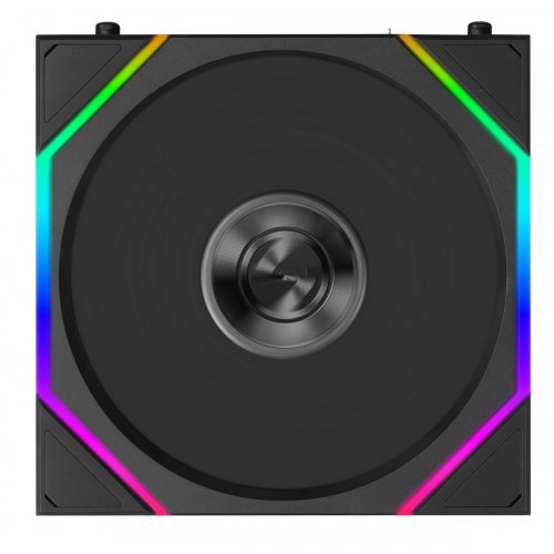 Кулер для корпуса Lian Li Uni Fan TL Flex Wireless 120 Reverse (G9F.12RTL1F1B.00) Black купить в Украине | Telemart фото