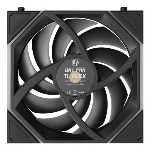 Кулер для корпуса Lian Li Uni Fan TL Flex Wireless 120 Reverse (G9F.12RTL1F1B.00) Black купить в Украине | Telemart фото