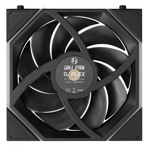Кулер для корпуса Lian Li Uni Fan TL Flex Wireless 120 (G9F.12TL1F1B.00) Black купить в Украине | Telemart фото