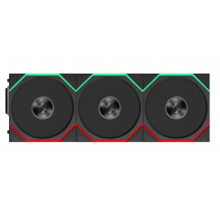 Набор кулеров для корпуса Lian Li Uni Fan TL Flex Wireless 120 3 in 1 Reverse (G9F.12RTL1F3B.00) Black