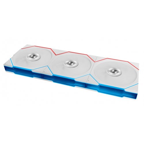 Набор кулеров для корпуса Lian Li Uni Fan TL Flex Wireless 120 3 in 1 (G9F.12TL1F3W.00) White купить в Украине | Telemart фото