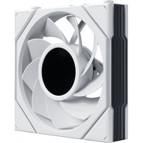 Кулер для корпуса Lian Li Uni Fan TL LCD Flex Wireless 120 Reverse (G9F.12RTLLCD1F1W.00) White купить в Украине | Telemart фото