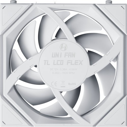 Кулер для корпуса Lian Li Uni Fan TL LCD Flex Wireless 120 (G9F.12TLLCD1F1W.00) White купить в Украине | Telemart фото