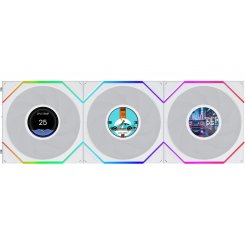 Набор кулеров для корпуса Lian Li Uni Fan TL LCD Flex Wireless 120 3 in 1 (G9F.12TLLCD1F3B.00) Black