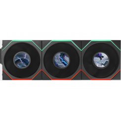 Набор кулеров для корпуса Lian Li Uni Fan TL LCD Flex Wireless 120 3 in 1 (G9F.12TLLCD1F3W.00) White