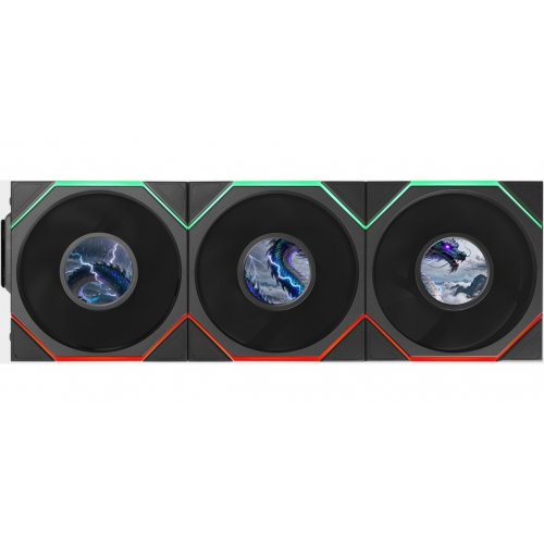 Набор кулеров для корпуса Lian Li Uni Fan TL LCD Flex Wireless 120 3 in 1 (G9F.12TLLCD1F3W.00) White купить в Украине | Telemart фото