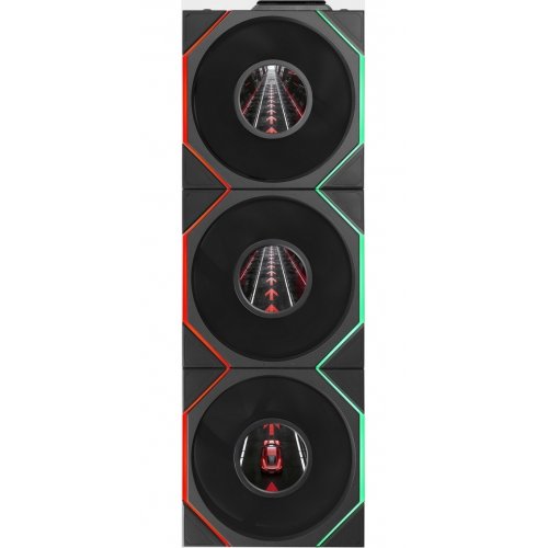 Набор кулеров для корпуса Lian Li Uni Fan TL LCD Flex Wireless 120 3 in 1 (G9F.12TLLCD1F3W.00) White купить в Украине | Telemart фото