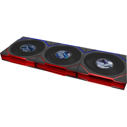 Набор кулеров для корпуса Lian Li Uni Fan TL LCD Flex Wireless 120 3 in 1 (G9F.12TLLCD1F3W.00) White купить в Украине | Telemart фото