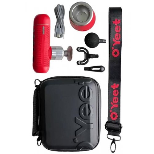 Массажный пистолет Oyeet NEX Mini (MG-M1) Red купить в Украине | Telemart фото