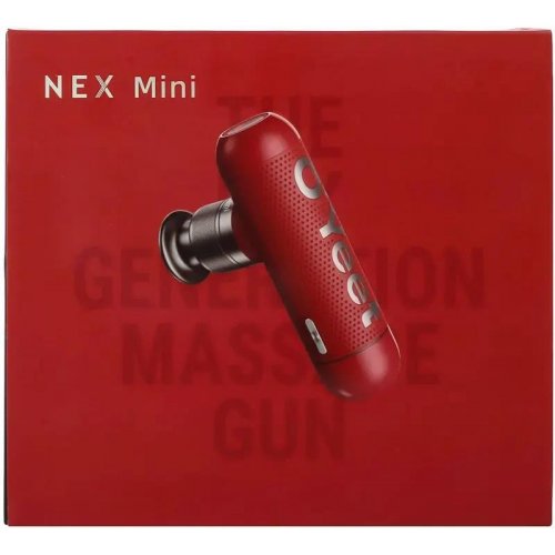 Массажный пистолет Oyeet NEX Mini (MG-M1) Red купить в Украине | Telemart фото
