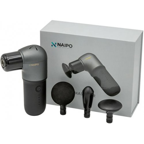 Массажный пистолет Naipo MGPC-002 купить в Украине | Telemart фото