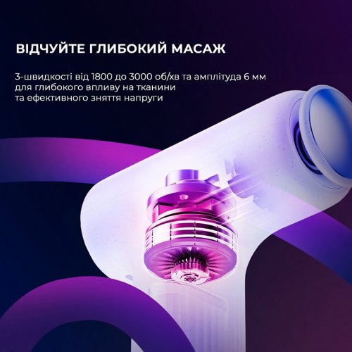 Массажный пистолет Yunmai Massage Gun Mini 2 (YMFG-M356) купить в Украине | Telemart фото
